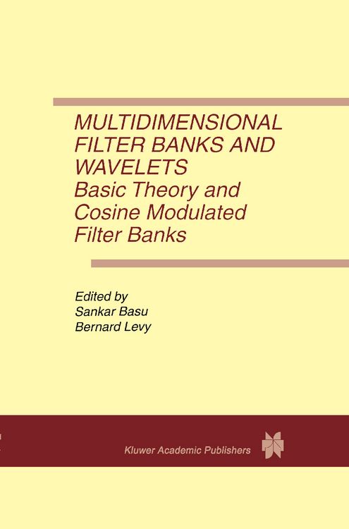 Produktbild: Multidimensional Filter Banks and Wavelets