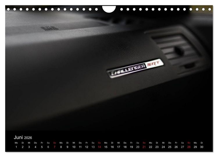 Produktbild: Dodge Challenger SRT8 (Wandkalender 2026 DIN A4 quer), CALVENDO Monatskalender