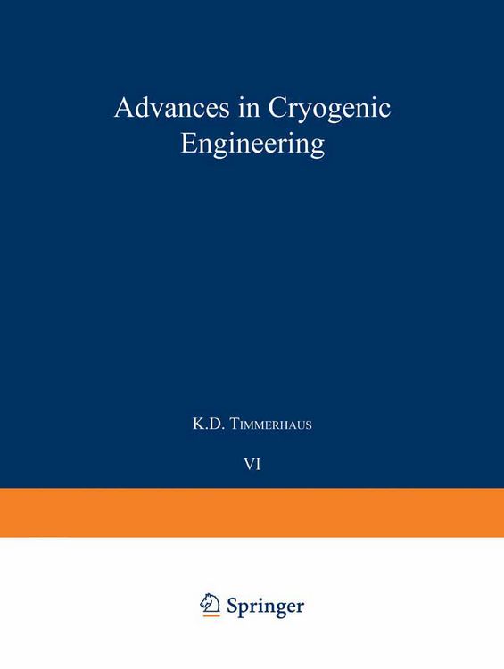 Produktbild: Advances in Cryogenic Engineering