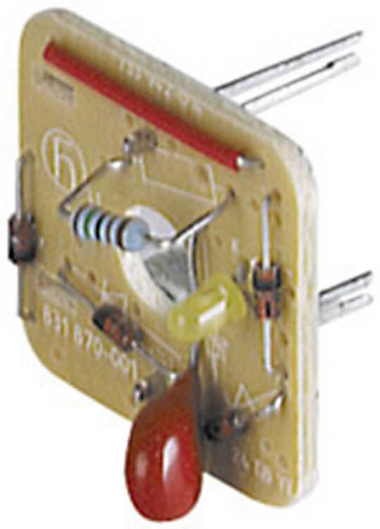 Produktbild: Elektronikeinsatz f&uuml;r GDME Lichtgrau GDME LED 24 HH YE Pole:- 831 873-001-1 Hirschmann Inhalt: 1 St.