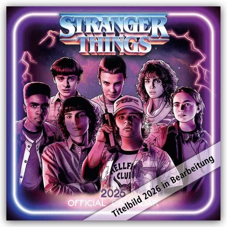 Produktbild: Stranger Things – Netflix – Offizieller Kalender 2026