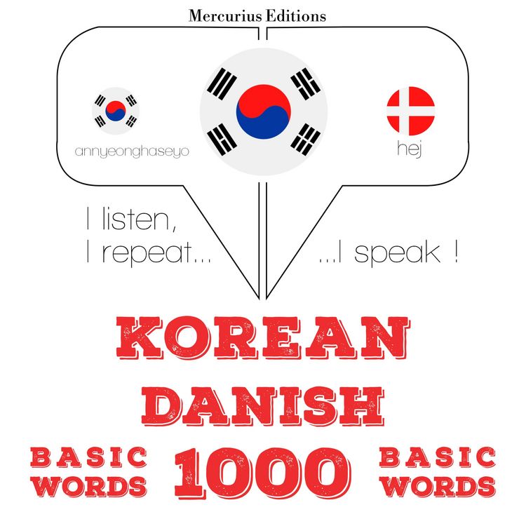 Produktbild: 1000 essential words in Danish