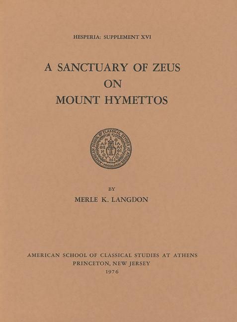 Produktbild: A Sanctuary of Zeus on Mount Hymettos