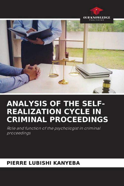 Produktbild: Analysis Of The Self-Realization Cycle in Criminal Proceedings