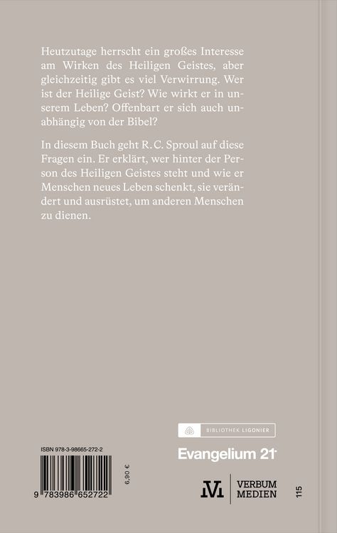 Produktbild: Wer ist der Heilige Geist?
