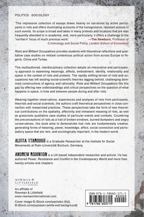 Produktbild: Riots and Militant Occupations