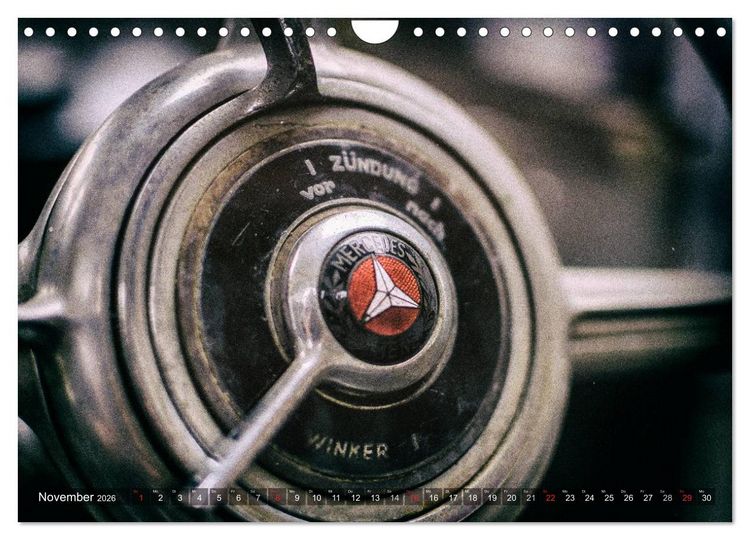 Produktbild: Oldtimer - vergangene Sch&ouml;nheiten (Wandkalender 2026 DIN A4 quer), CALVENDO Monatskalender