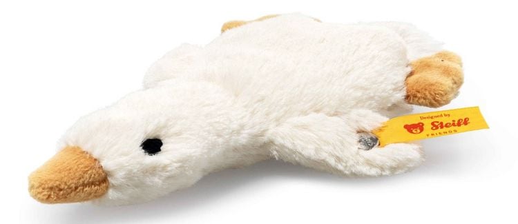 Produktbild: Steiff 242878 - Gans Gilda Greifling mit Rassel, Pl&uuml;sch, 13 cm
