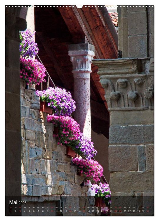 Produktbild: Bergamo (Wandkalender 2026 DIN A2 hoch), CALVENDO Monatskalender