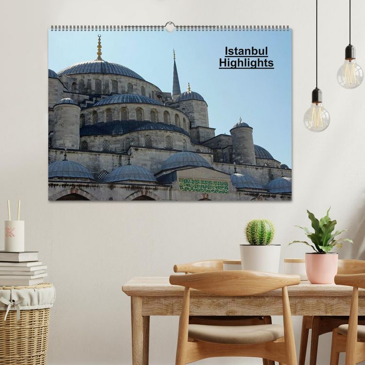 Produktbild: Istanbul Highlights (Wandkalender 2026 DIN A2 quer), CALVENDO Monatskalender