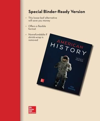Produktbild: Looseleaf for American History: Connecting with the Past V2