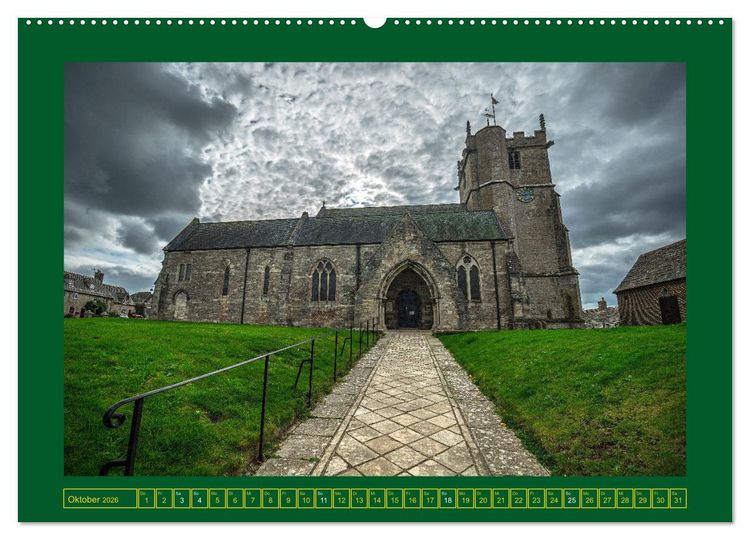 Produktbild: Rundreise: Dorset in sieben Tagen (Wandkalender 2026 DIN A2 quer), CALVENDO Monatskalender