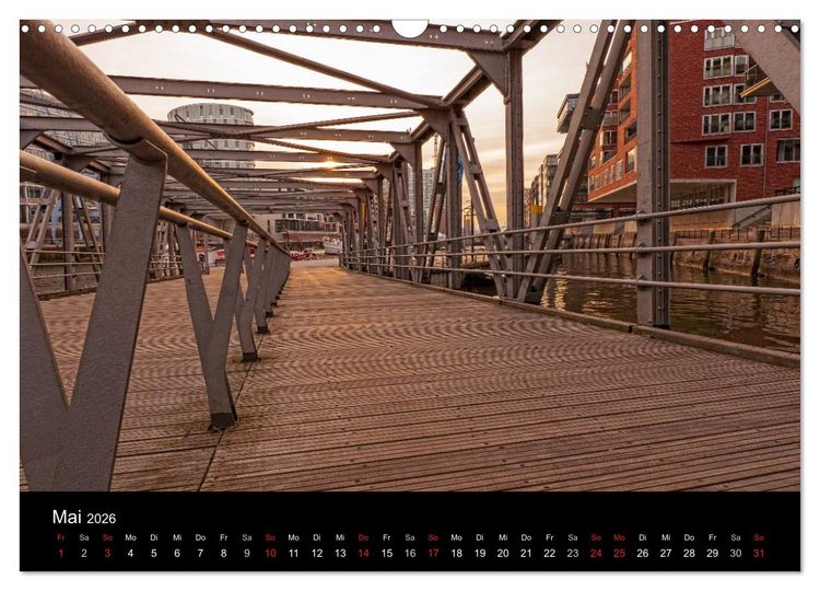 Produktbild: Hamburg . Das Tor zur Welt... (Wandkalender 2026 DIN A3 quer), CALVENDO Monatskalender