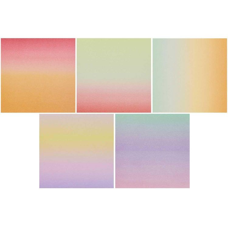Produktbild: Origami Duo Color, Linear Gradient MIX, 15 x 15 cm, 100 Blatt