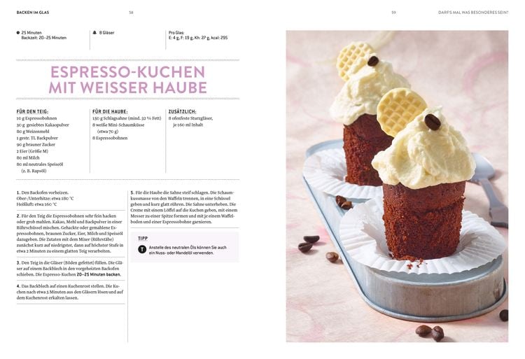 Produktbild: Backen im Glas