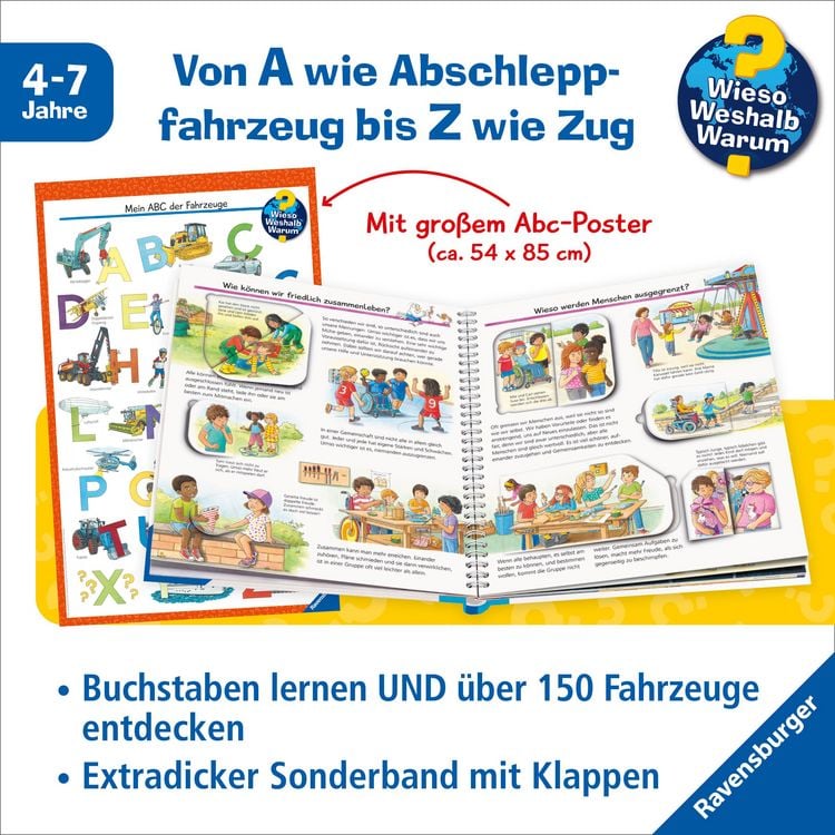 Produktbild: Wieso? Weshalb? Warum? Sonderband - Mein ABC der Fahrzeuge