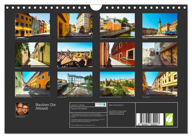 Produktbild: Bautzen Die Altstadt (Wandkalender 2026 DIN A4 quer), CALVENDO Monatskalender