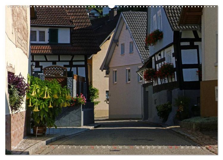Produktbild: Im Baden-Badener Rebland 2026 (Wandkalender 2026 DIN A2 quer), CALVENDO Monatskalender