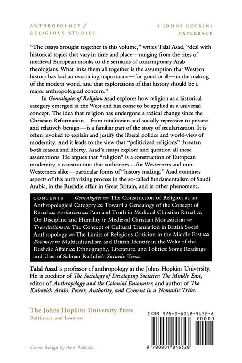 Produktbild: Genealogies of Religion