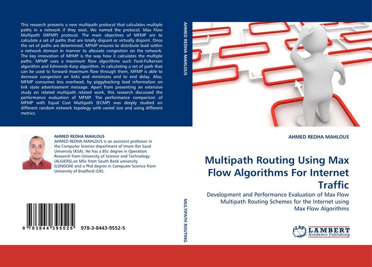Produktbild: Multipath Routing Using Max Flow Algorithms For Internet Traffic