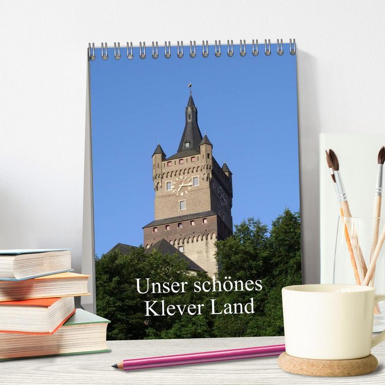 Produktbild: Unser sch&ouml;nes Klever Land (Tischkalender 2026 DIN A5 hoch), CALVENDO Monatskalender