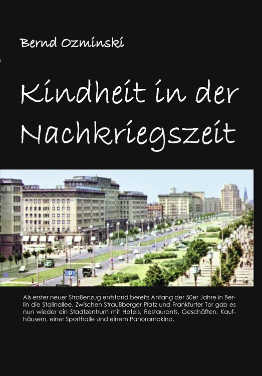 Produktbild: Kindheit in der Nachkriegszeit