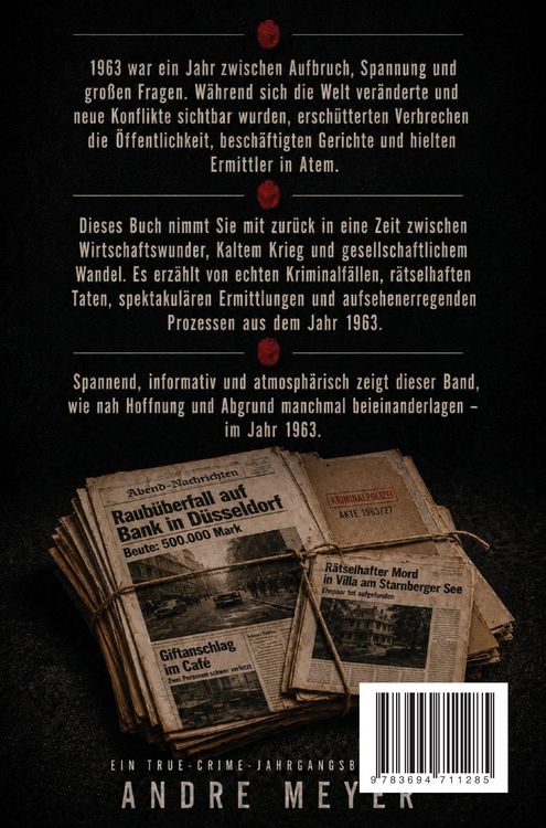 Produktbild: 1963 geboren - Die Kriminalf&auml;lle unseres Geburtsjahres