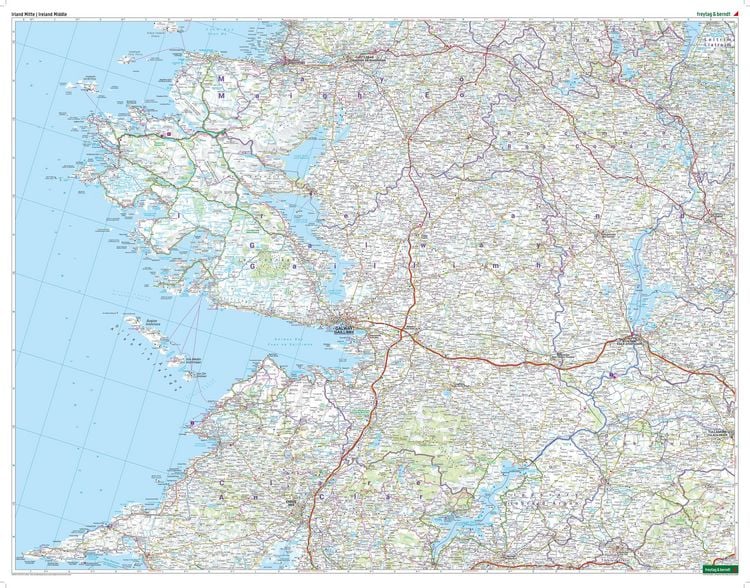 Produktbild: Freytag & berndt Stra&szlig;enkarte Irland Set 1:150.000