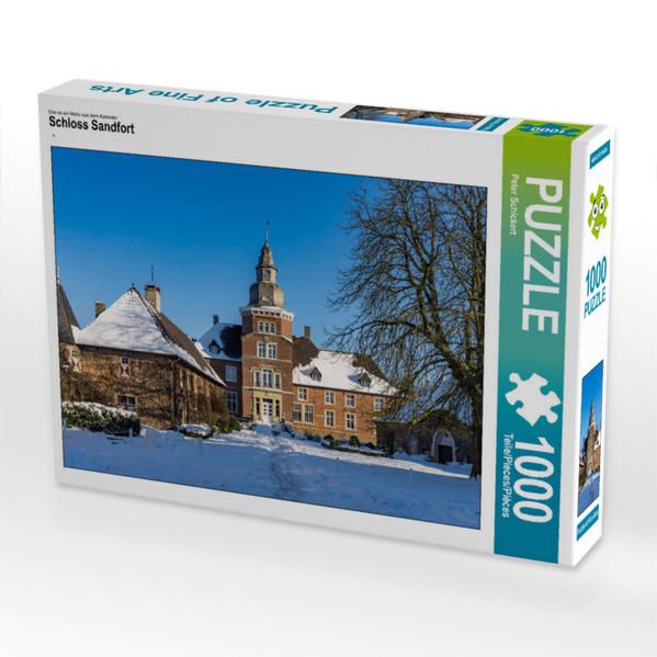 Produktbild: CALVENDO Puzzle Schloss Sandfort | 1000 Teile Lege-Gr&ouml;&szlig;e 64x48cm Foto-Puzzle f&uuml;r gl&uuml;ckliche Stunden
