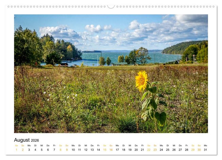 Produktbild: Fernweh Ostsee (hochwertiger Premium Wandkalender 2026 DIN A2 quer), Kunstdruck in Hochglanz