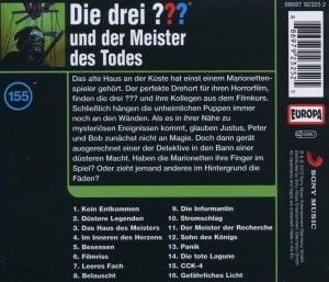 Produktbild: Die drei ??? (155) und der Meister des Todes 