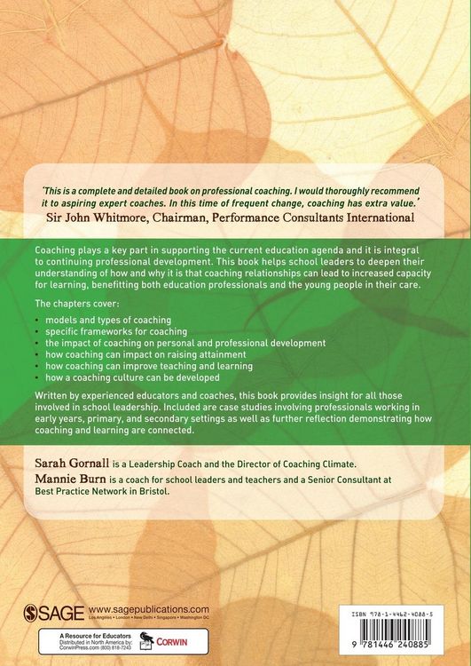 Produktbild: Coaching and Learning in Schools