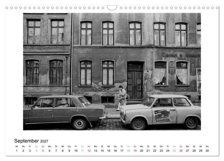 Produktbild: Aus - Zeit der Trabanten (Wandkalender 2027 DIN A3 quer), CALVENDO Monatskalender