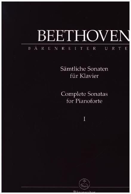 Produktbild: S&auml;mtliche Sonaten f&uuml;r Klavier I, Partitur