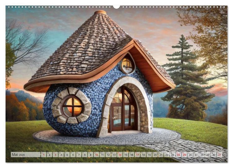 Produktbild: Mumpitz f&uuml;r Schlauf&uuml;chse (hochwertiger Premium Wandkalender 2026 DIN A2 quer), Kunstdruck in Hochglanz