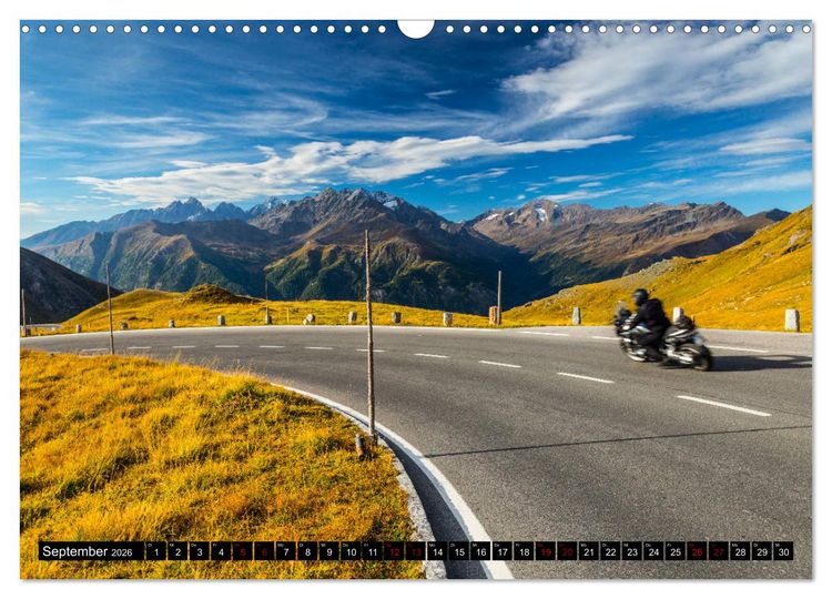 Produktbild: Am Gro&szlig;glockner. Berge, Stra&szlig;e, Natur (Wandkalender 2026 DIN A3 quer), CALVENDO Monatskalender