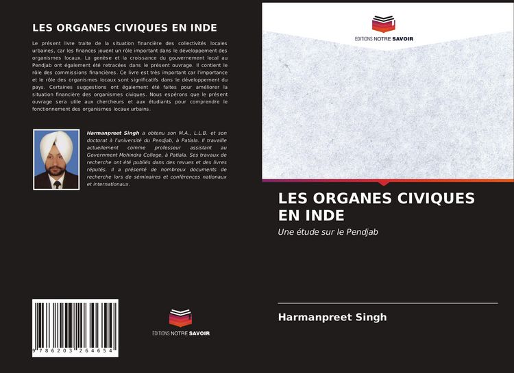 Produktbild: Les Organes Civiques En Inde