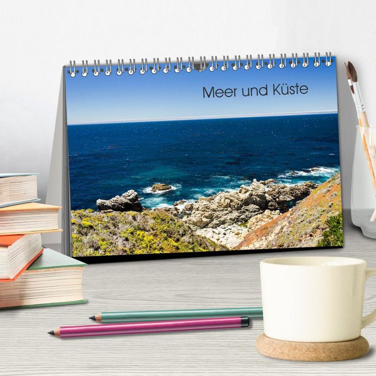 Produktbild: Meer und K&uuml;ste (Tischkalender 2026 DIN A5 quer), CALVENDO Monatskalender