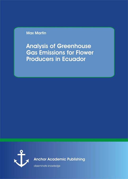 Produktbild: Analysis of Greenhouse Gas Emissions for Flower Producers in Ecuador