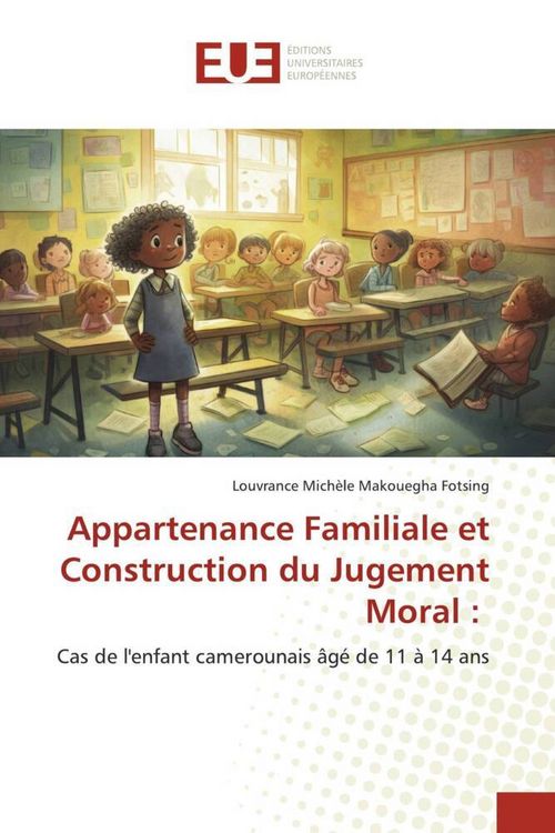 Produktbild: Appartenance Familiale et Construction du Jugement Moral :
