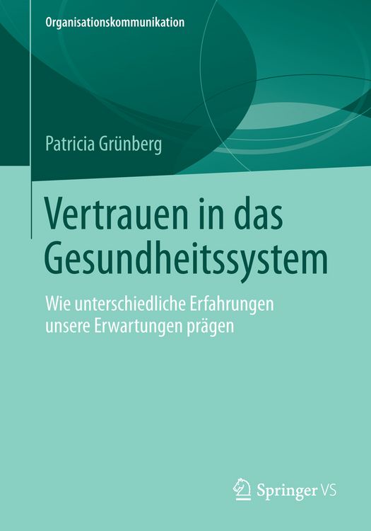 Produktbild: Vertrauen in das Gesundheitssystem