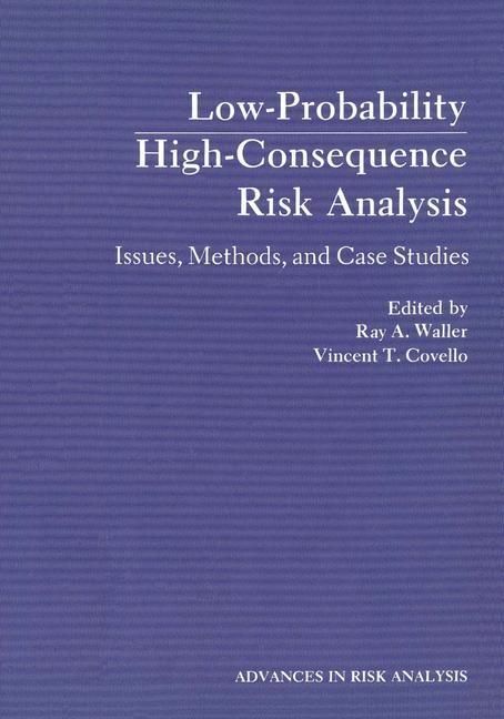 Produktbild: Low-Probability High-Consequence Risk Analysis