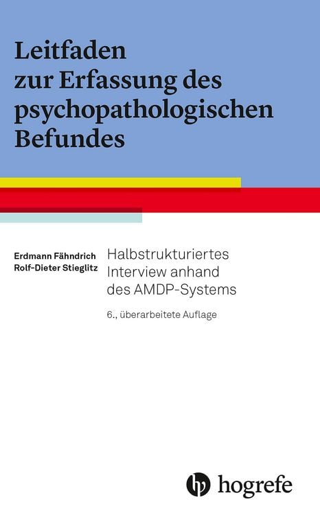 Produktbild: Leitfaden zur Erfassung des psychopathologischen Befundes