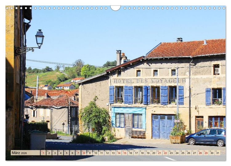 Produktbild: Marville - Renaissance-Dorf in Nordfrankreich (Wandkalender 2026 DIN A3 quer), CALVENDO Monatskalender