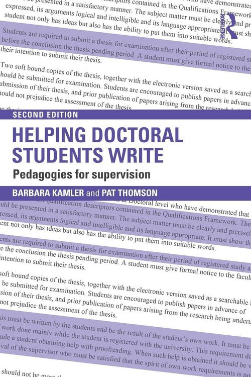 Produktbild: Helping Doctoral Students Write