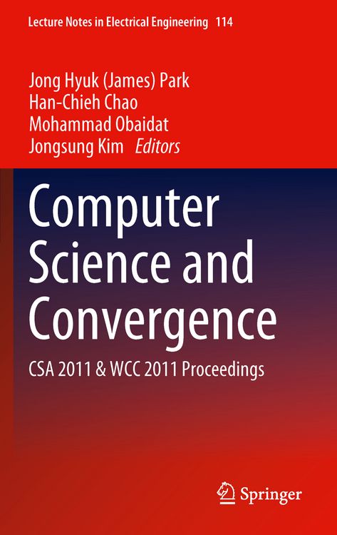 Produktbild: Computer Science and Convergence