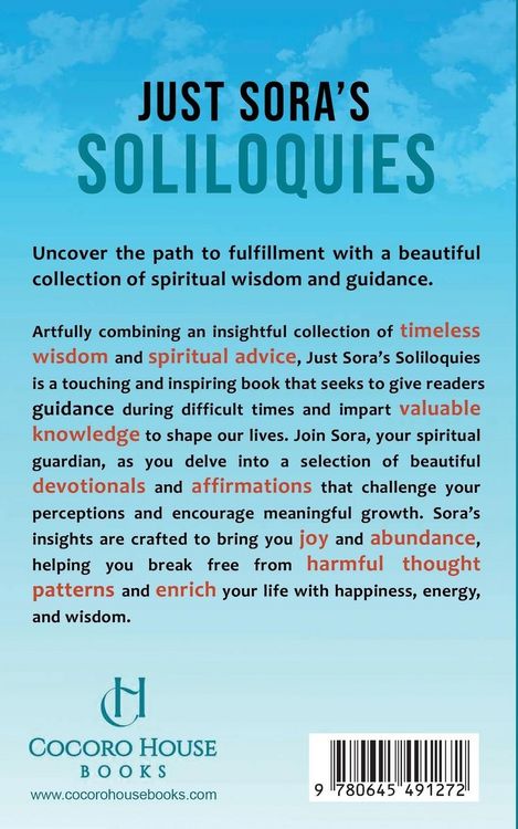 Produktbild: Just Sora's Soliloquies