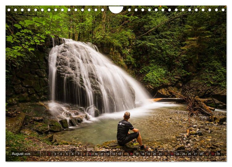 Produktbild: Naturparadies Allg&auml;u - Von Oberstdorf bis F&uuml;ssen (Wandkalender 2026 DIN A4 quer), CALVENDO Monatskalender