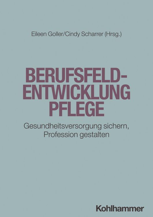 Produktbild: Berufsfeldentwicklung Pflege