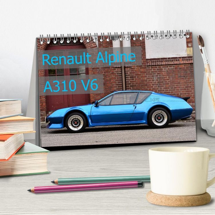 Produktbild: Renault Alpine A310 V6 (Tischkalender 2027 DIN A5 quer), CALVENDO Monatskalender
